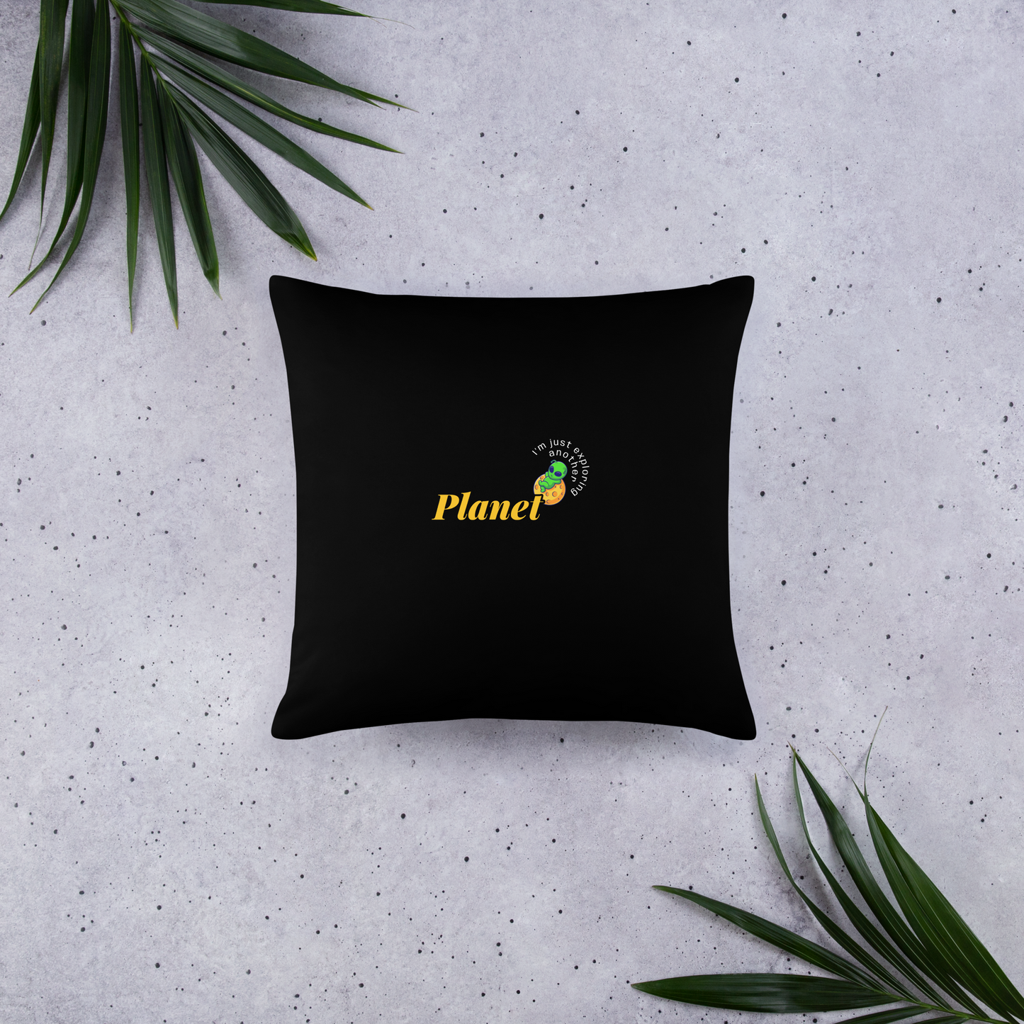 Cojín básico con diseño impreso