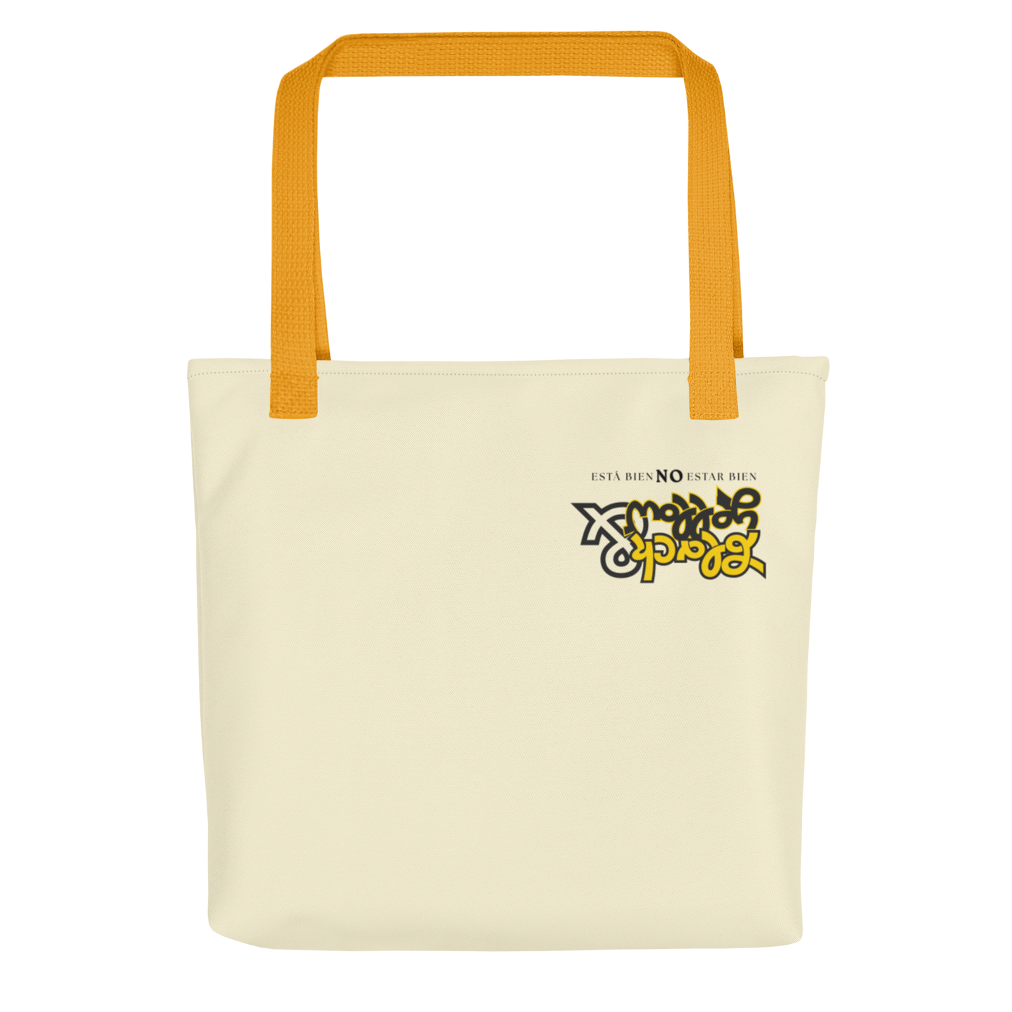 Bolsa de tela con asas e impresión (39 × 39 cm)